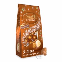 Lindt LINDOR Snickerdoodle White Chocolate Christmas Candy Truffles Bag Perspective: Main