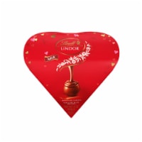 Lindt LINDOR Valentine's Milk Chocolate Candy Truffles Friend Heart Gift Box Perspective: Main