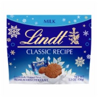 Lindt CLASSIC RECIPE Holiday Milk Chocolate Candy Snowflake