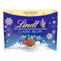 Lindt CLASSIC RECIPE Assorted Chocolate Candy Snowflakes Pouch