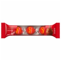 Lindt LINDOR Milk Chocolate Candy Truffles Pack Perspective: Main