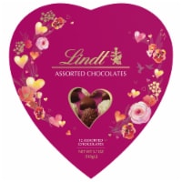 Lindt Valentine's Day Gourmet Truffles Assorted Chocolate Candy Heart Gift Box Perspective: Main