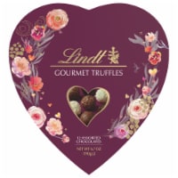 Lindt Valentine's Day Gourmet Truffles Assorted Chocolate Candy Heart Gift Box Perspective: Main