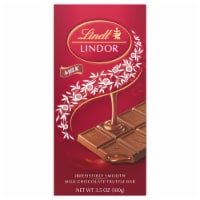 Lindt LINDOR Milk Chocolate Candy Truffle Bar Perspective: Main
