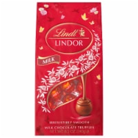 Lindt Lindor Milk Chocolate Truffles Candy Bag Perspective: Main
