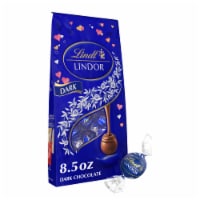 Lindt LINDOR Dark Chocolate Candy Truffles Valentine's Day Chocolate Bag Perspective: Main