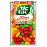 Tic Tac Fruit Adventure Mints, On-The-Go Refreshment, 1.7 oz Perspective: Main