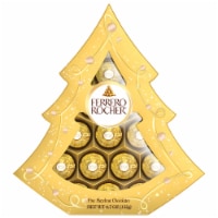 Ferrero Rocher Premium Gourmet Milk Chocolate Hazelnut Individually Wrapped Chocolates For Gifting Perspective: Main