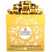 Ferrero Rocher Premium Milk Chocolate Hazelnut Valentine's Chocolate Gift  Box Individually Wrapped, 5.3 oz - Kroger