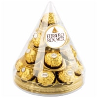 Ferrero Rocher Premium Gourmet Milk Chocolate Hazelnut Individually Wrapped Chocolates For Gifting Perspective: Main