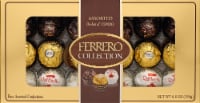 Ferrero Collection Premium Gourmet Assorted Hazelnut Milk Chocolate Dark Chocolate and Coconut Candy Perspective: Main