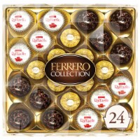 Ferrero Collection Assorted Hazelnut Milk Chocolate Dark Chocolate and Coconut Truffle