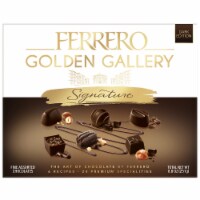Ferrero Holiday Golden Gallery Signature Assorted Fine Chocolates Perspective: Main