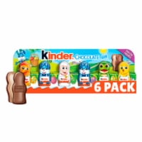 Kinder Easter Mini Hollow Milk Chocolate Candy Figures, 6-Figure Pack, 3.1 oz Perspective: Main