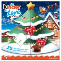 Kinder & Love Holiday Gift Box Chocolatey Candy Individually Wrapped