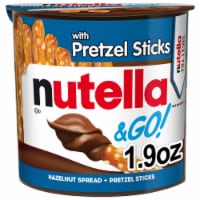 Nutella & GO! Hazelnut and Cocoa Spread With Pretzel Sticks Stocking Stuffer ​Holiday Treat