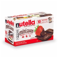 Nutella Hazelnut Spread with Cocoa Mini Cups 10 Count Perspective: Main