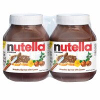 Nutella Hazelnut Spread with Cocoa, 33.5 oz, 2-count