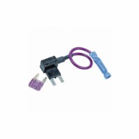 Battery Doctor Dual Fuse Holder,Black; Red,Plug-In 30103