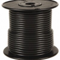 Battery Doctor Primary Wire,12 AWG,1 Cond,500 ft,Black 80036