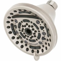 Oxygenics PowerMax 9-Spray 2.0 GPM Fixed Shower Head, Brushed Nickel 52568