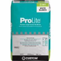 Custom Building Products ProLite 30 Lb. White Tile & Stone Mortar PLMW30