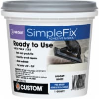 Custom Building Products Simplefix Quart Alabaster Sanded Tile Grout TAGAQT