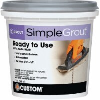 Custom Building Products Simplegrout Quart Haystack Pre-Mixed Tile Grout
