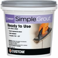 Custom Building Products Simplegrout Quart Natural Gray Sanded Tile Grout