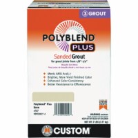 Custom Building Products PolyBlend PLUS 7 Lb. Natural Gray Sanded Tile Grout