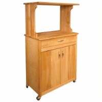 Catskill Craftsmen Deluxe Microwave Cart