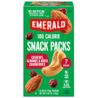 Emerald® Cashew & Almond Snack Packs Perspective: Main