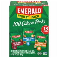 Emerald Almonds Walnuts & Cashews 100 Calorie Variety Packs