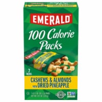 Emerald® Cashews & Almonds with Dried Pineapple Snack Packs