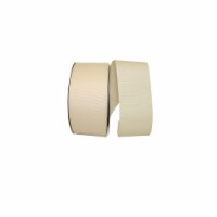 Reliant Ribbon 5200-725-16K 2.25 in. 50 Yards Grosgrain Texture Ribbon, Cream