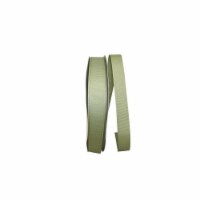 Reliant Ribbon 5200-549-05C 0.875 in. 100 Yards Grosgrain Texture Ribbon, Spring Moss