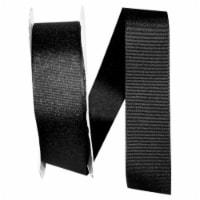 Reliant Ribbon 4900-031-09K 1.5 in. 50 Yards Grosgrain Style Ribbon, Black
