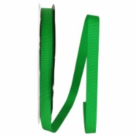 Reliant Ribbon 4900-510-03C 0.625 in. 100 Yards Grosgrain Style Ribbon, Emerald