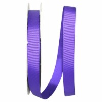 Reliant Ribbon 4900-286-05C 0.875 in. 100 Yards Grosgrain Style Ribbon, Purple Haze