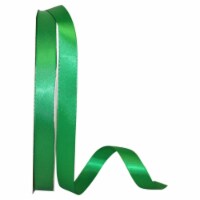 Reliant Ribbon 4950-510-03C 0.625 in. 100 Yards Double Face Satin Ribbon, Emerald