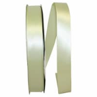 Reliant Ribbon 5150-542-05C 0.875 in. 100 Yards Single Face Satin Ribbon, Lime Juice