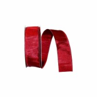 Reliant Ribbon 97895W-790-09J 10.5 in. 25 Yards Katy May 2 Wired Edge Ribbon, Currant