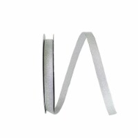 Reliant Ribbon 60230-070-03C 0.625 in. 100 Yards Metallic Sparkle Shimmer Lame Ribbon, Silver