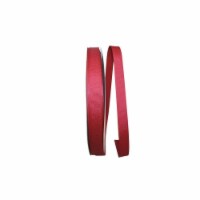 Reliant Ribbon 5200-084-03C 0.625 in. 100 Yards Grosgrain Texture Ribbon, Cranberry
