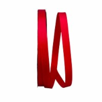 Reliant Ribbon 4144-084-03C 0.625 in. 100 Yards Soliterra Taffeta Ribbon, Cranberry