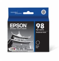 Epson® Claria Hi-Definition Ink 98 Black Ink Cartrige Perspective: Main