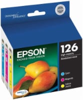 Epson DURABrite Ultra Ink T126520 Ink Cartridge - Cyan/Magenta/Yellow Perspective: Main