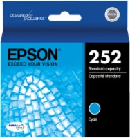 Epson DURABrite® Ultra 252 Ink Cartridge - Cyan Perspective: Main