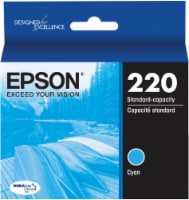 Epson DURABrite® Ultra 220 Ink Cartridge - Cyan Perspective: Main