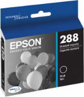 Epson 288 Black Standard-Capacity Printer Ink Cartridge Perspective: Main